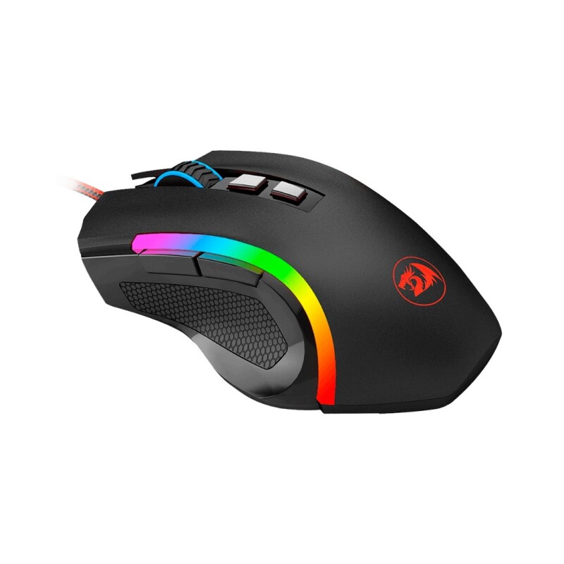 Mouse Gamer Redragon Griffin M607 RGB Negro Mouse Gamer Redragon Griffin M607 RGB Negro