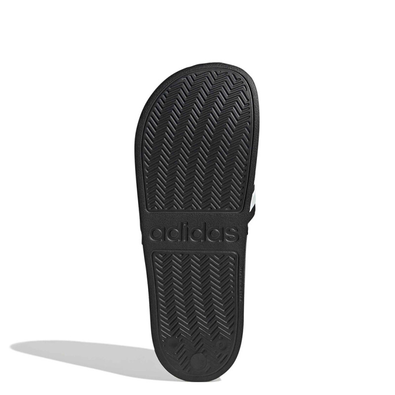 Sandalia Unisex Adidas Adilette Shower Velcro Negro - Blanco