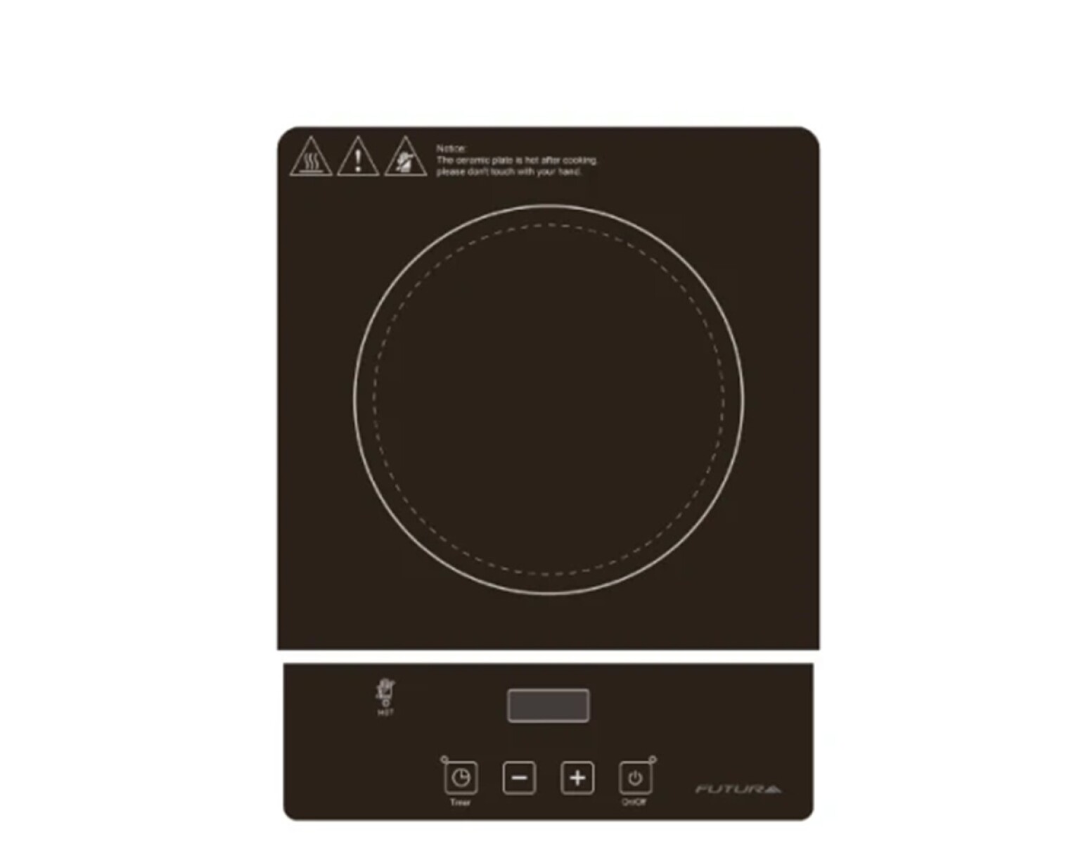 Placa Vitrocerámica Futura Plus FUT-PVP1Z 