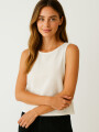 Tops Vexil Marfil / Off White