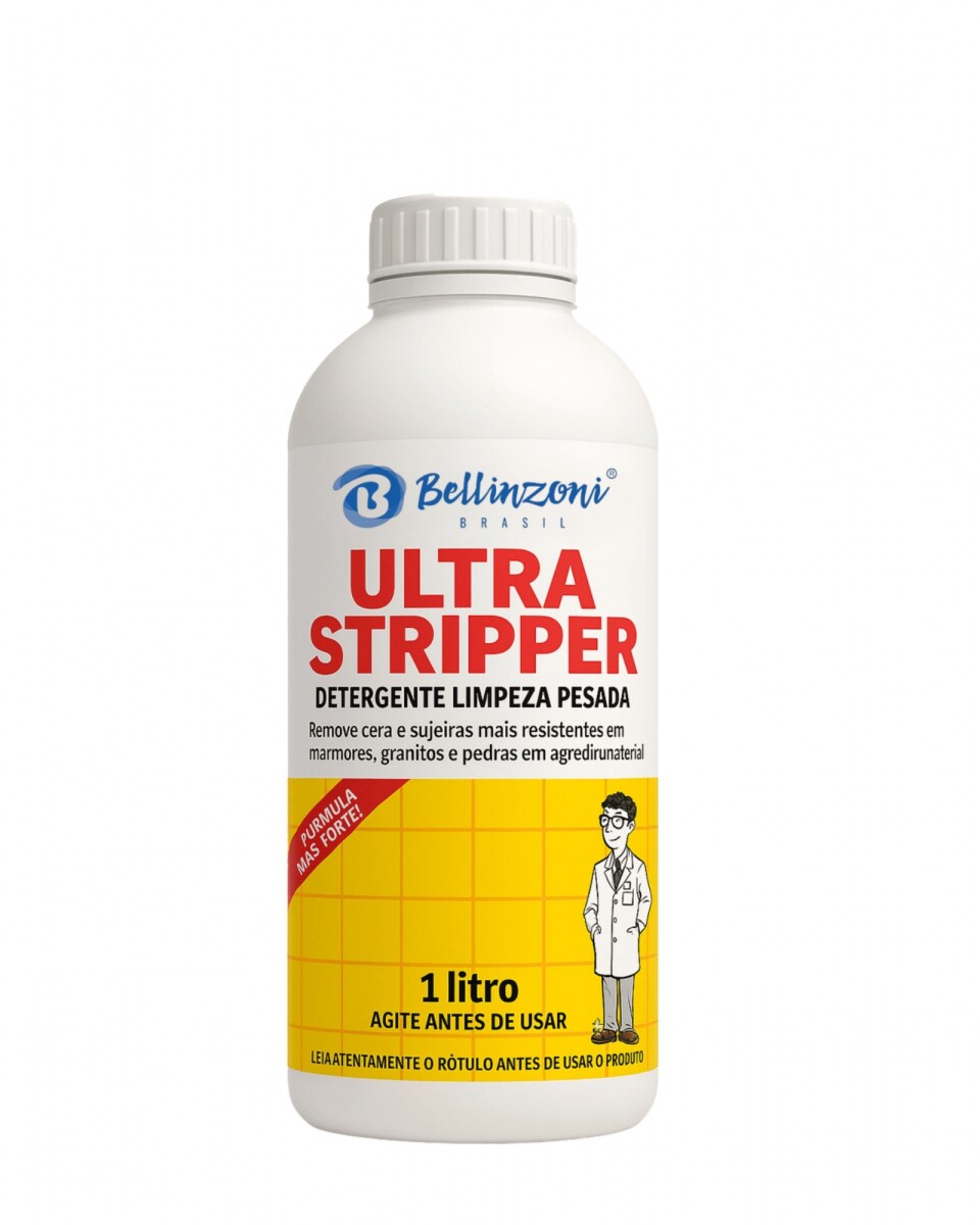 Ultra Stipper Detergente Removedor Bellinzoni - Ultra Stipper Detergente Removedor 1lt Bellinzoni 