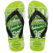 Sandalia de Niños Havaianas Kids Athletic Verde - Amarillo Limón