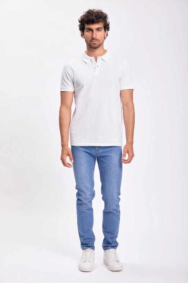 Pantalón jean slim Azul Medio