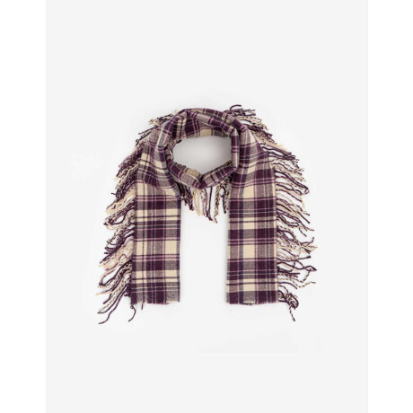 Bufanda Escocesa Rojo Burdeaux