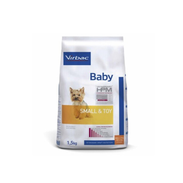 ALIMENTO HPM BABY PERROS PEQUEÑAS Y TOY 1,5KG ALIMENTO HPM BABY PERROS PEQUEÑAS Y TOY 1,5KG