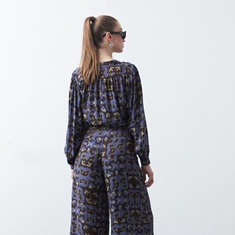 PANTALON STUDIO PRINT Florcitas