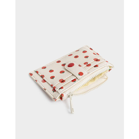 Tarjeteros Estampado Flores