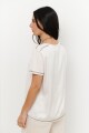 REMERA SATEN NATURAL