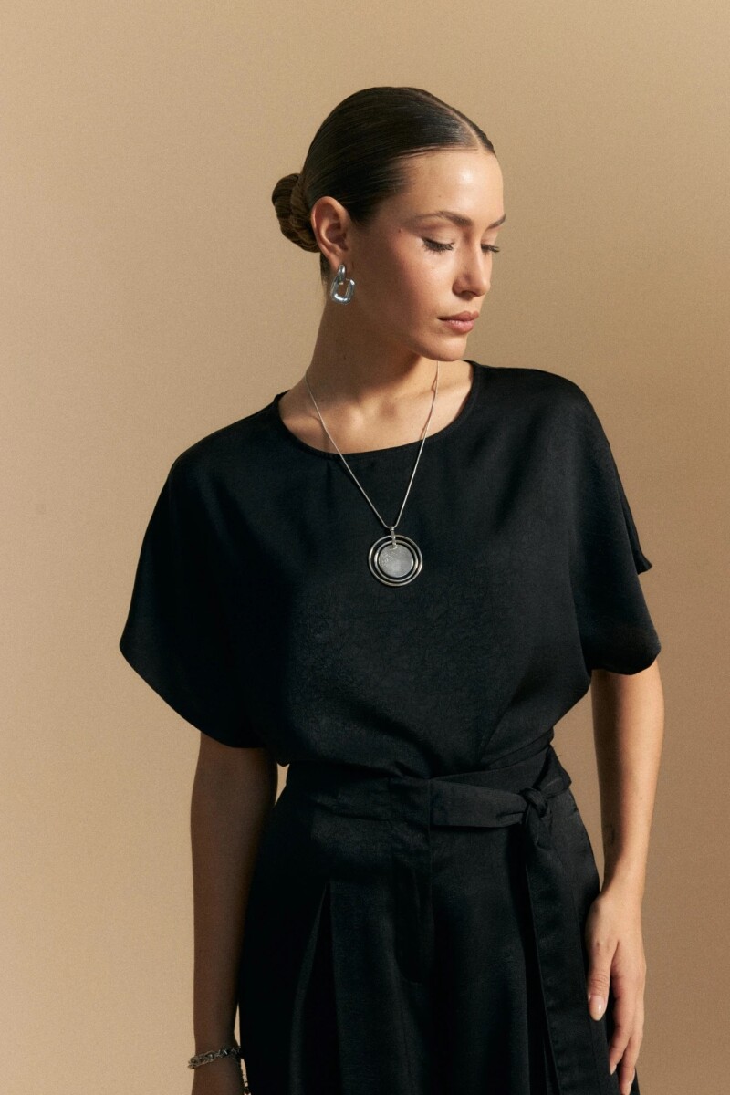 BLUZA ALLIE SELENE - NEGRO 