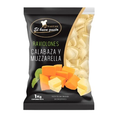 Raviolones de Calabaza y Muzzarella 1kg El Buen Gusto Raviolones de Calabaza y Muzzarella 1kg El Buen Gusto