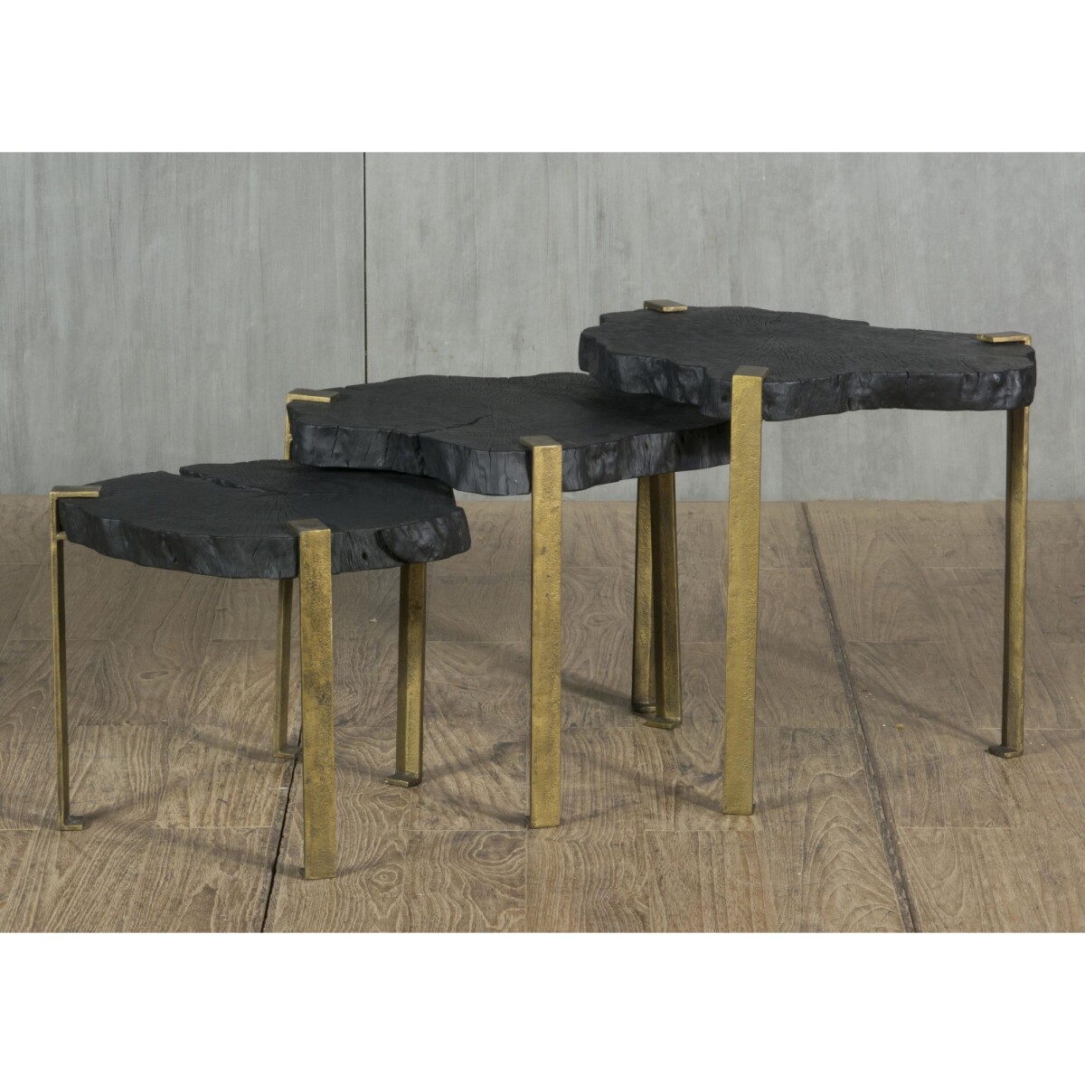 Set mesas nido Azabache 