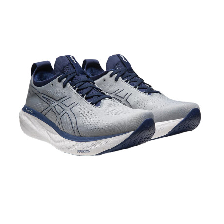 ASICS GEL NIMBUS 25 Grey & Navy