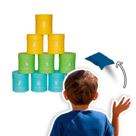 Juego Lanza las Latas Alldoro Juego Lanza las Latas Alldoro