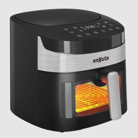 Freidora sin aceite digital con visor 6,5L Enxuta SDAENXFSA6 Freidora sin aceite digital con visor 6,5L Enxuta SDAENXFSA6