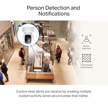 Cámara De Seguridad Tp-Link Tapo C212 Interior Visión Nocturna 2K 360° 001
