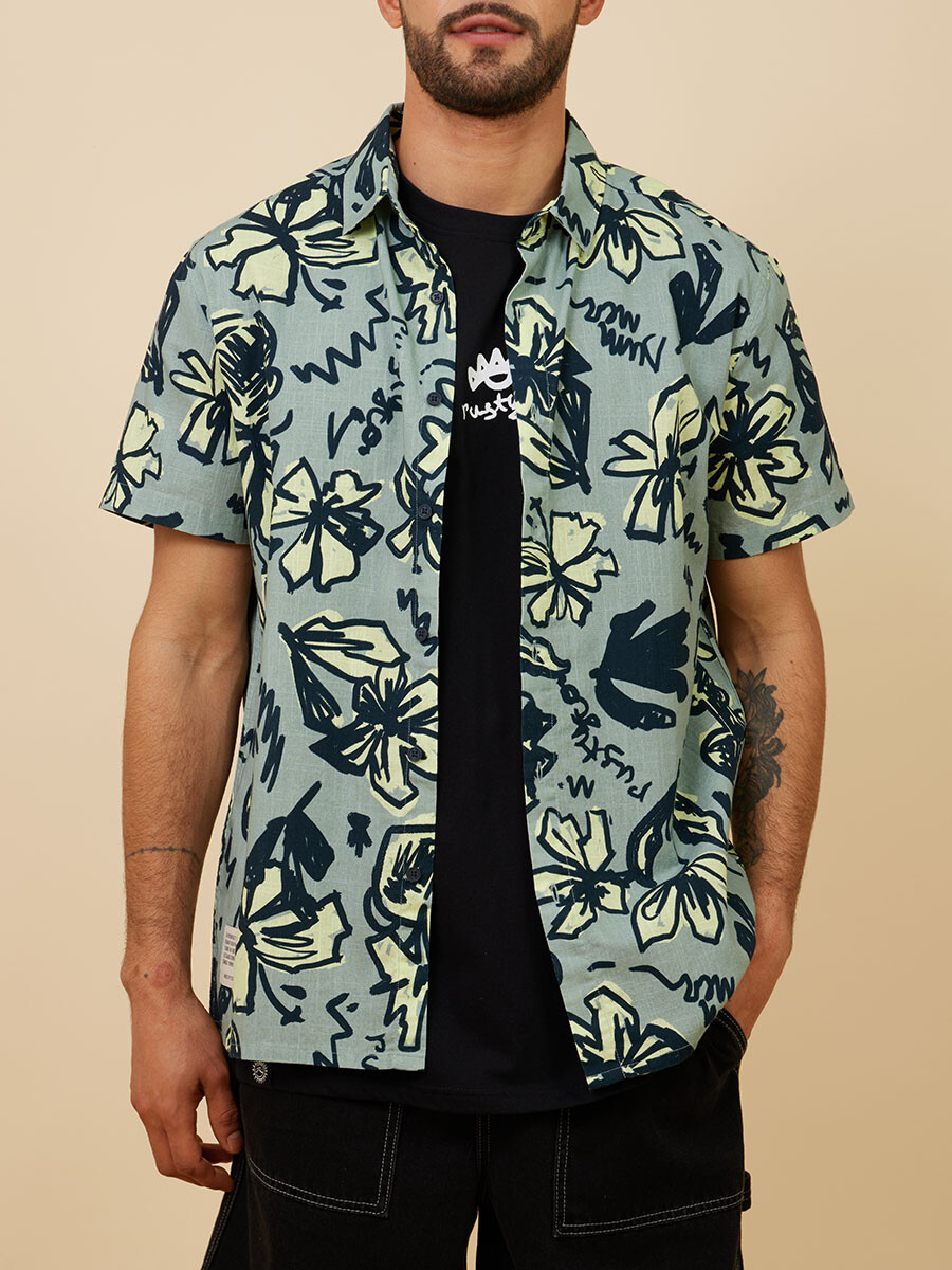 CAMISA JOLT RUSTY - Verde 