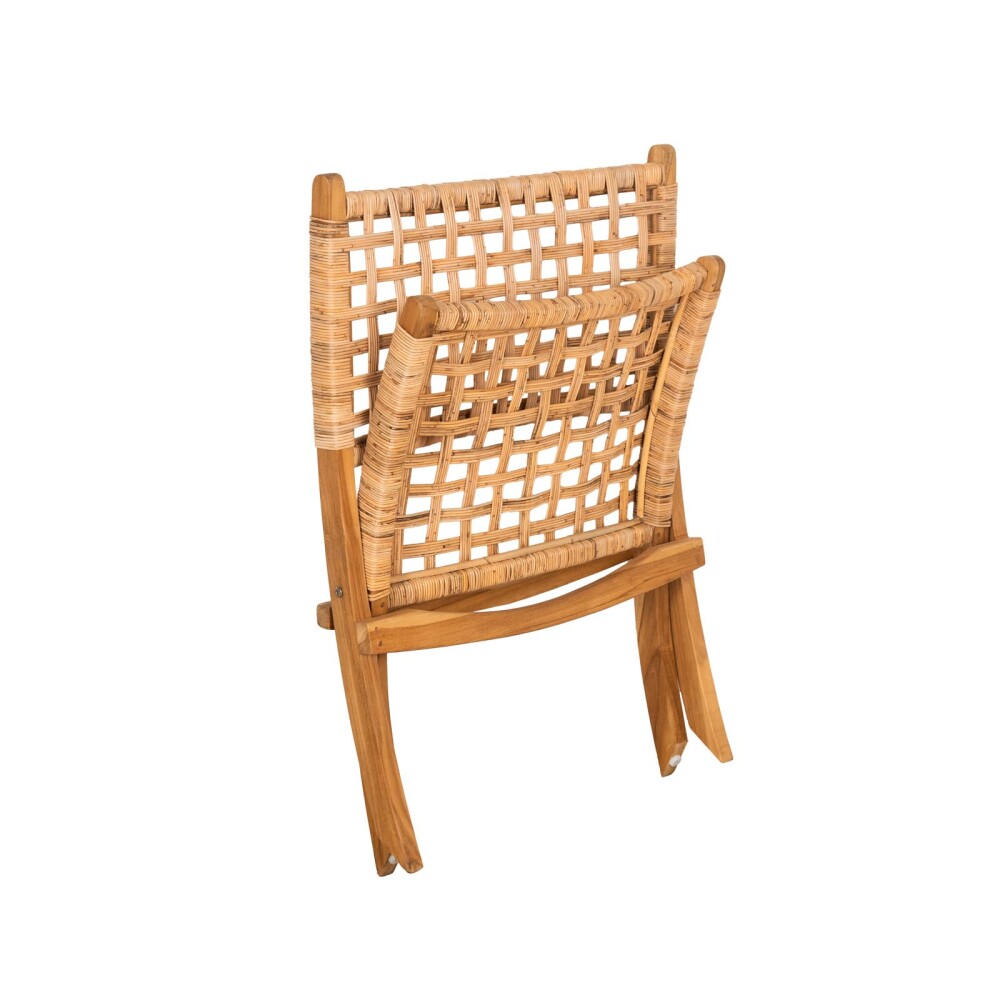 BUTACA RATTAN-Y-MADERA MARRON PARAGUAY MARRON CLARO