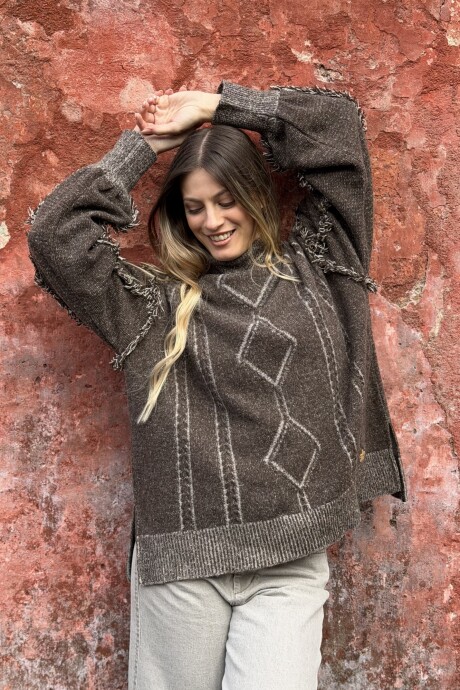 SWEATER LIRIO Marron