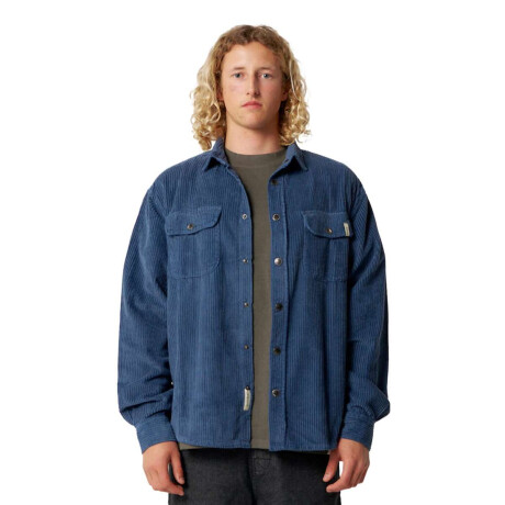 Camisa Critical Slide Overshirt Azul