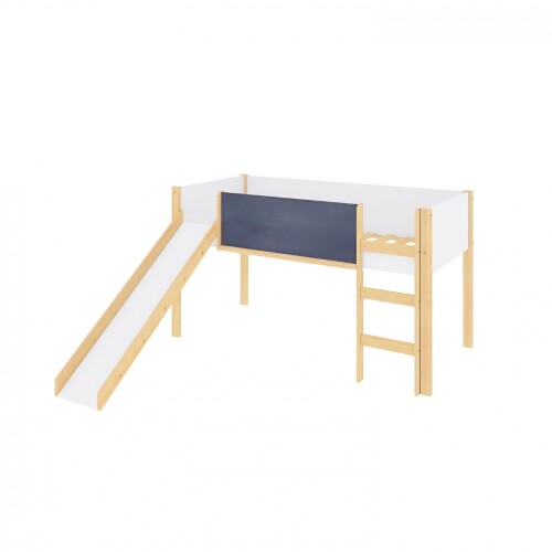 Cama con pizarrón 1 Plaza - Juvenil Cama con pizarrón 1 Plaza - Juvenil
