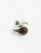 Anillos Medianos y Grandes Resina Anillo Metal Resina - Plateado