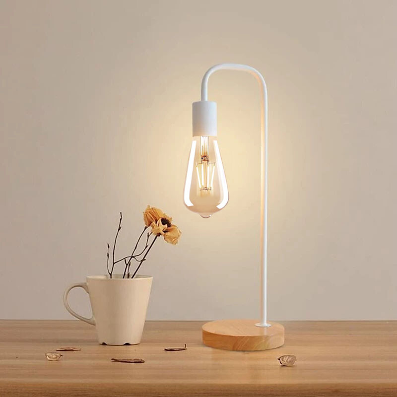 DECO100 Lámpara de Mesa Miranda Blanca