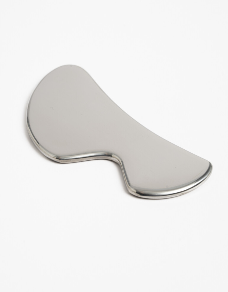 Complementos de cosmética para rostro Herramientas faciales Gua Sha Facial De Acero Inoxidable - Rosa Piel