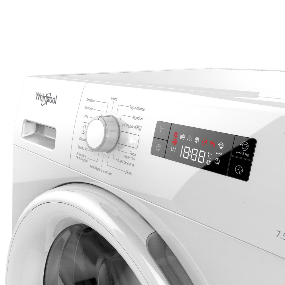 LAVARROPAS WHIRLPOOL 7-5-KG BLANCO WLF75B25F