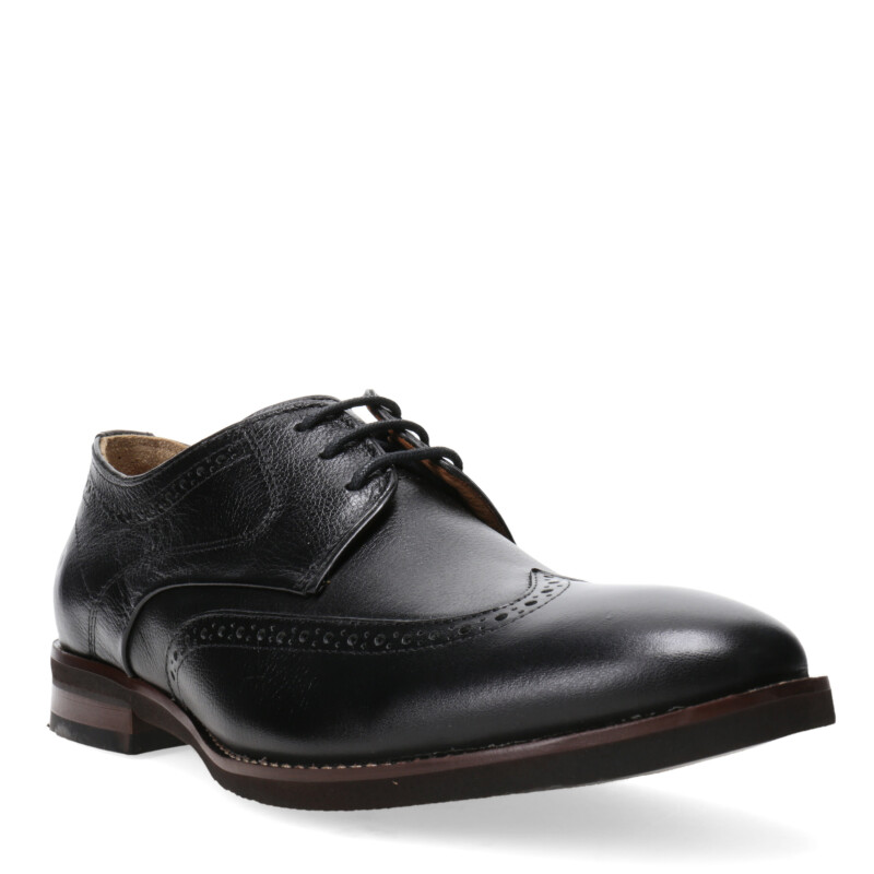 Zapato de Hombre Democrata METROPOLITAN acordonado Negro