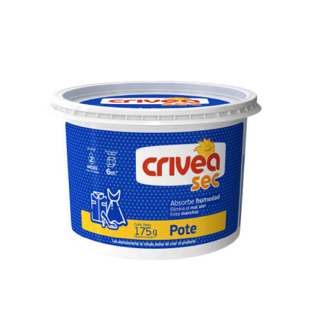 ABSORBE HUMEDAD CRIVEA SEC 175 GR POTE ABSORBE HUMEDAD CRIVEA SEC 175 GR POTE