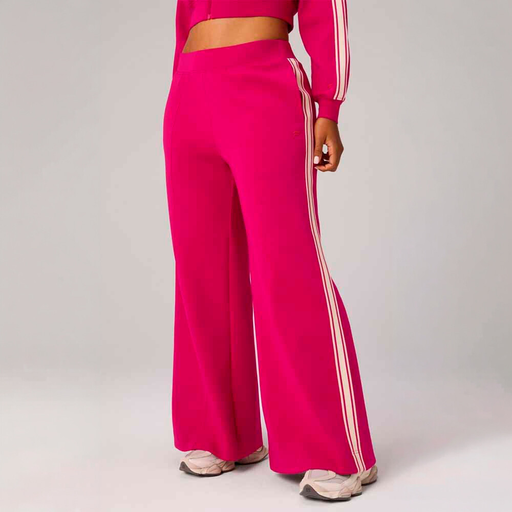 Pantalón Elevated Track Pant Mujer Lush Berry/almond Milk