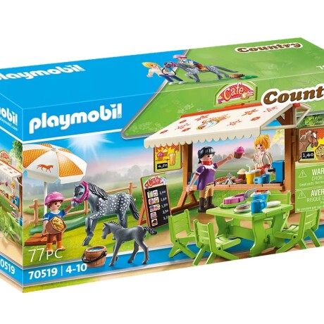 Juego Playmobil Cafetería Poni 001