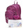 Mochila Delta 15" Brillosa con útiles Magenta