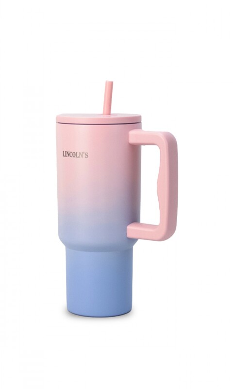 VASO TERMICO HYDRATE ROSA C/CIELO