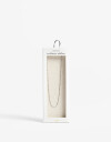 Collares Cortos Metal Collar De Cadena Acero - Plateado