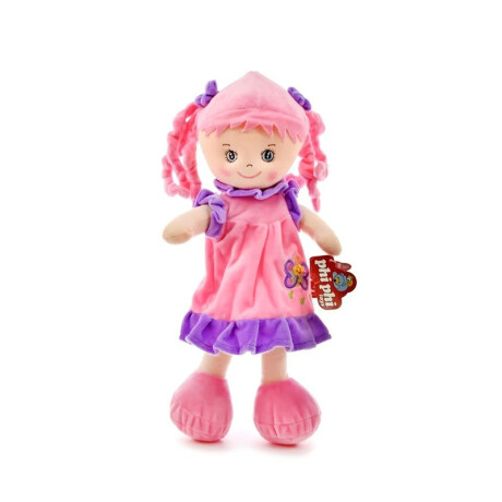 Muñeca De Tela Rosa