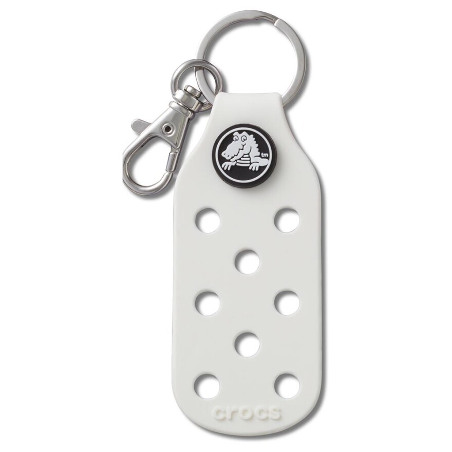Llavero Crocs Jibbitz Bag Charm Unisex White