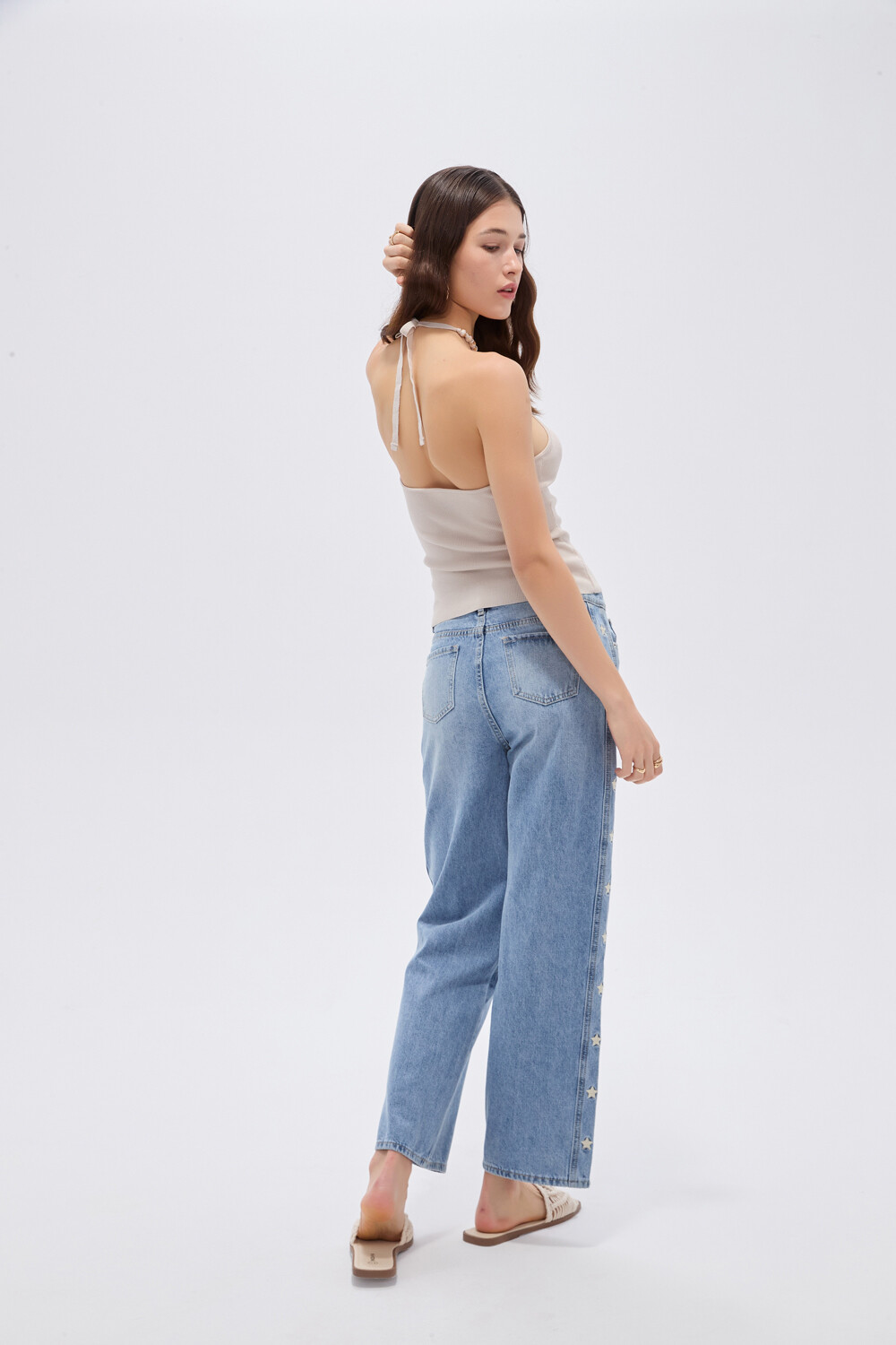 Pantalon Zilo Azul Medio