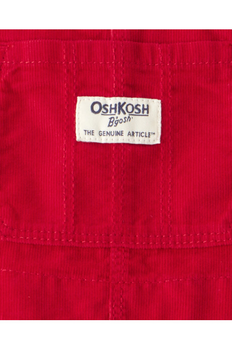 Jumper de pana, rojo Sin color