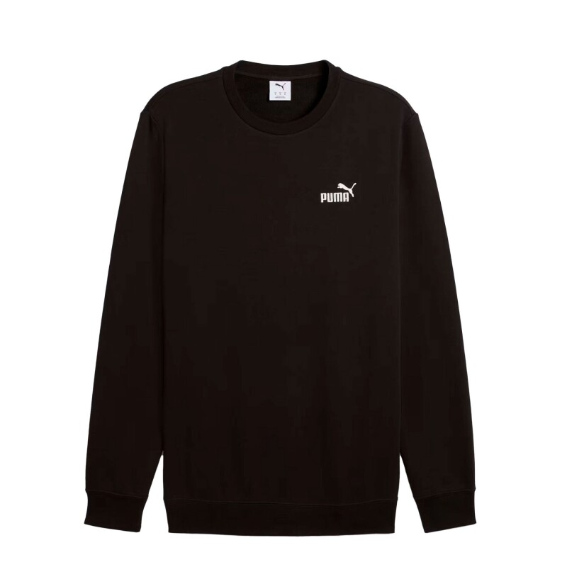 Buzo de Hombre Puma Logo Crew Negro