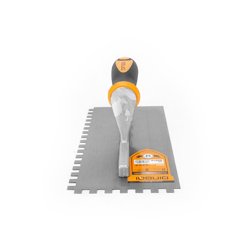 DINGQI LLANA DENTADA ACERO INOXIDABLE MANGO PLASTICO 280*120 Dingqi Llana Dentada Acero Inoxidable Mango Plastico 280*120