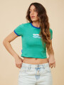 T-SHIRT NULI RUSTY Aqua