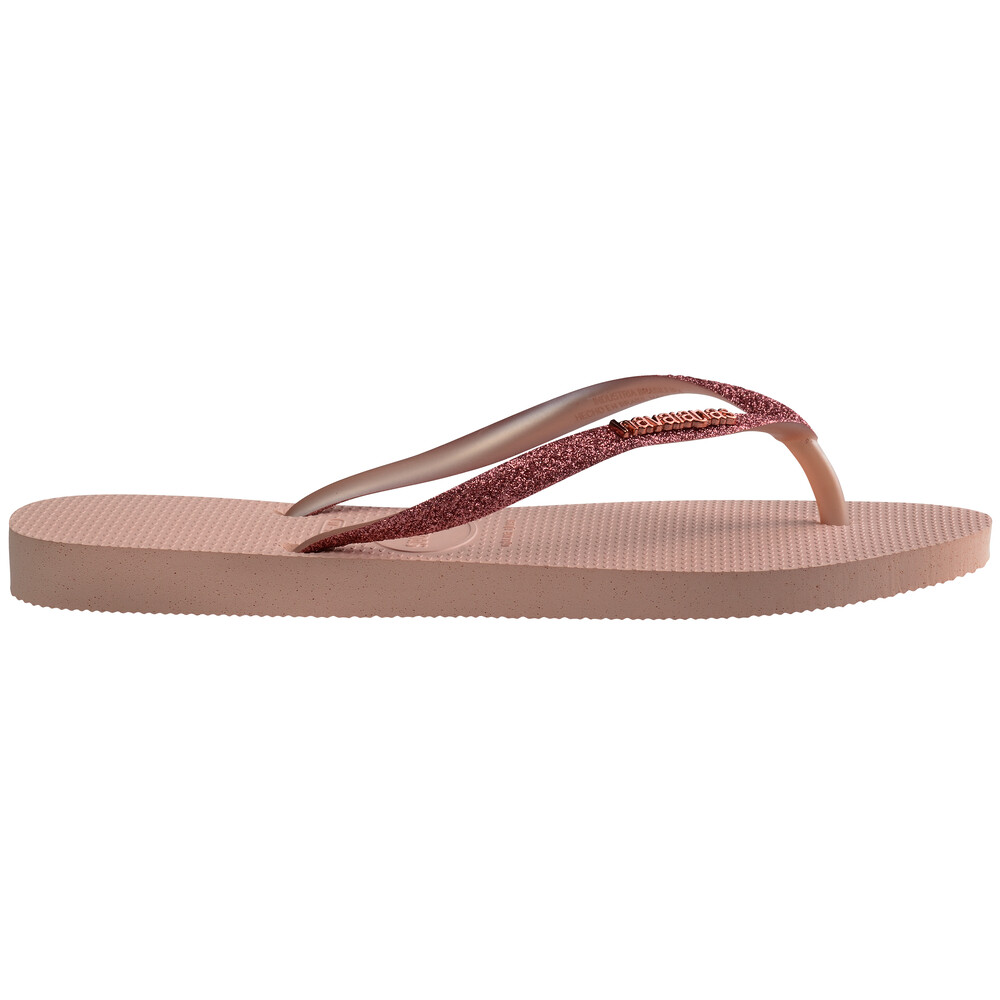 Sandalias Havaianas Slim Glitter II Mujer Rosa/Rosa