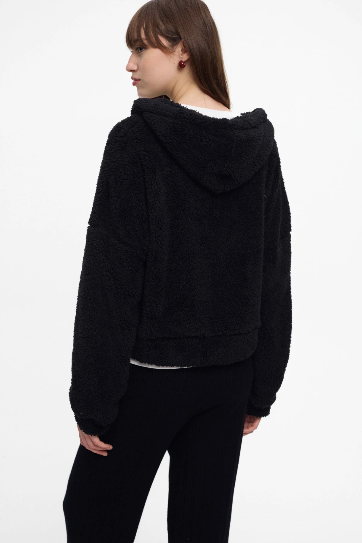 Campera Teddy Negro