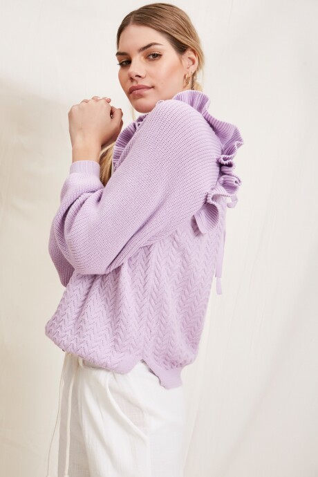 SWEATER HORTENSIA LILA