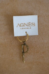 Spelling Earrings Bronce P