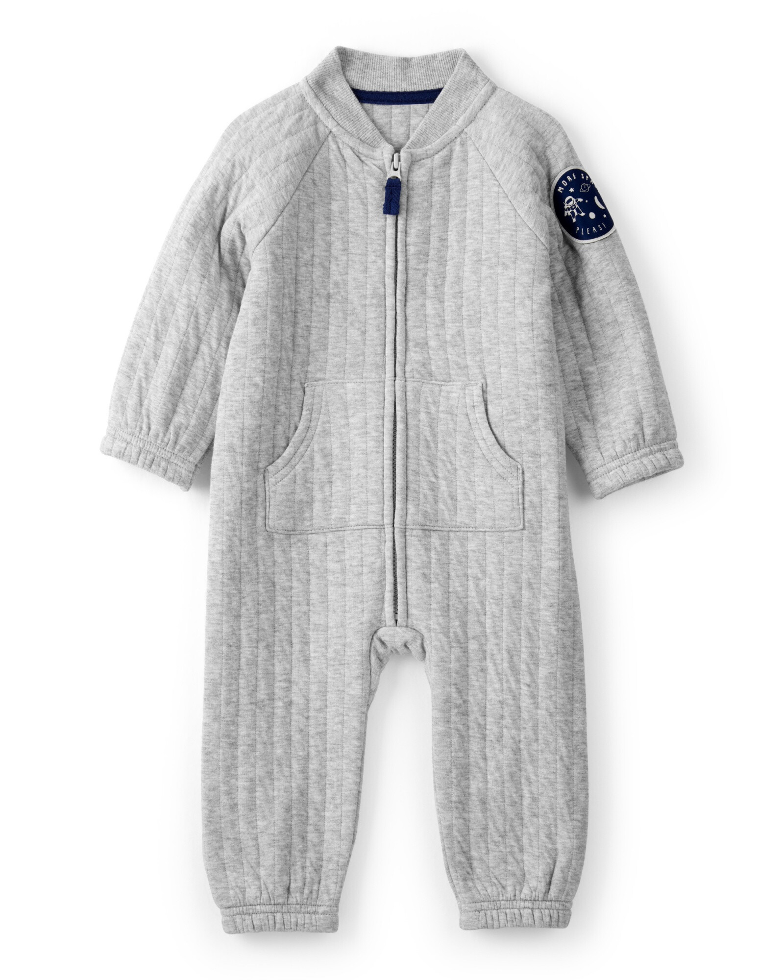 Monito de algodón, capitoneado, estampa espacial Monito de algodón, capitoneado, estampa espacial