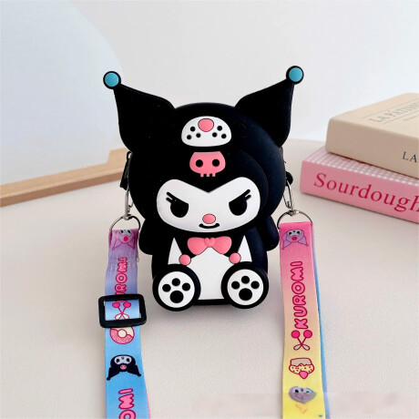 Cartera Infantil Kuromi Negro