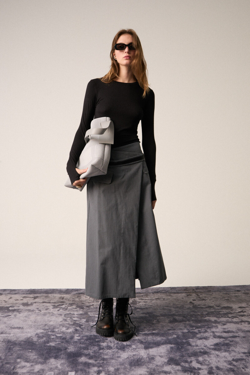 FALDA ANYA Gris