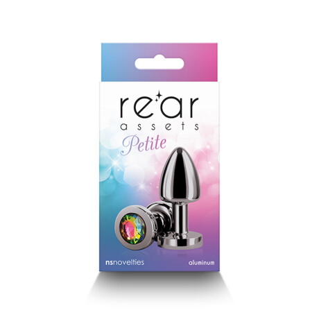 Plug Anal Metal Rear Assets Petite Negro